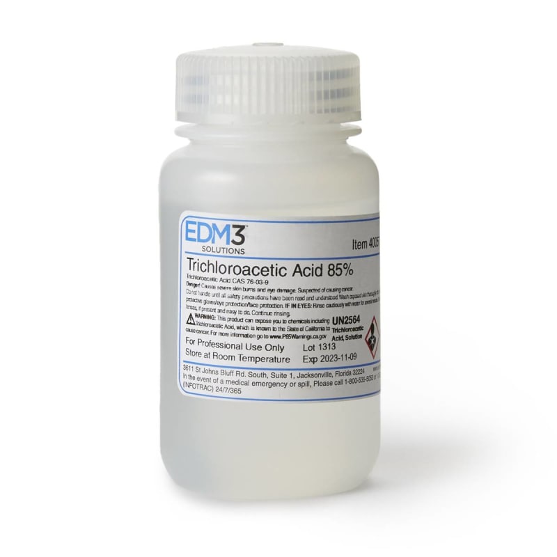 EDM 3 LLC EDM 3â„¢ Trichloroacetic Acid, 4-Ounce Bottle