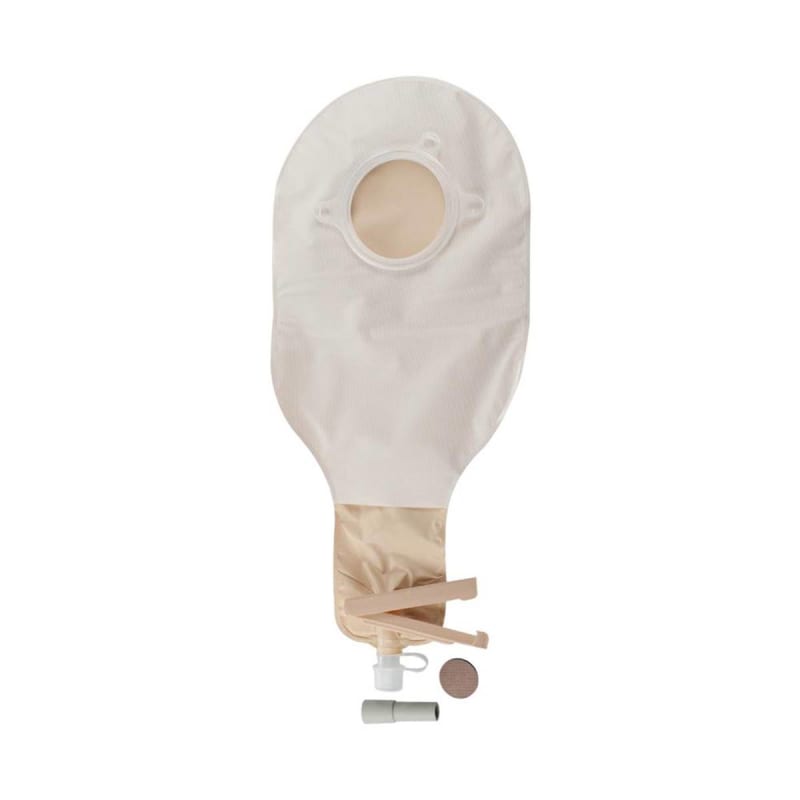 ConvaTec Sur-Fit NaturaÂ® Drainable Opaque Filtered Colostomy Pouch, 11Â½ Inch Length, 1Â¾ Inch Flange