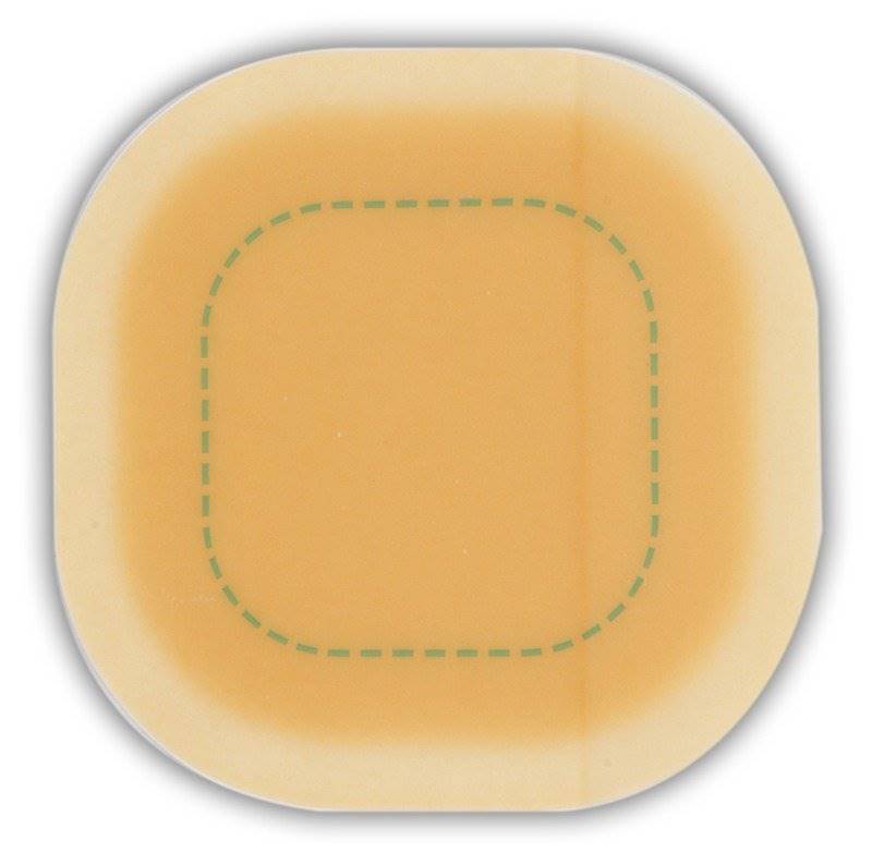 ConvaTec DuoDerm® Signal® Hydrocolloid Dressing, 5½ x 5½ Inch ConvaTec DuoDerm® Signal® Hydrocolloid Dressing, 5½ x 5½ Inch