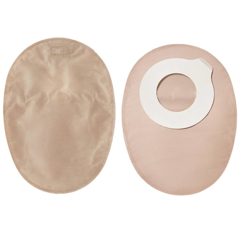 ConvaTec Esteem synergyÂ®+ Two-Piece Closed End Transparent Ostomy Pouch, Medium