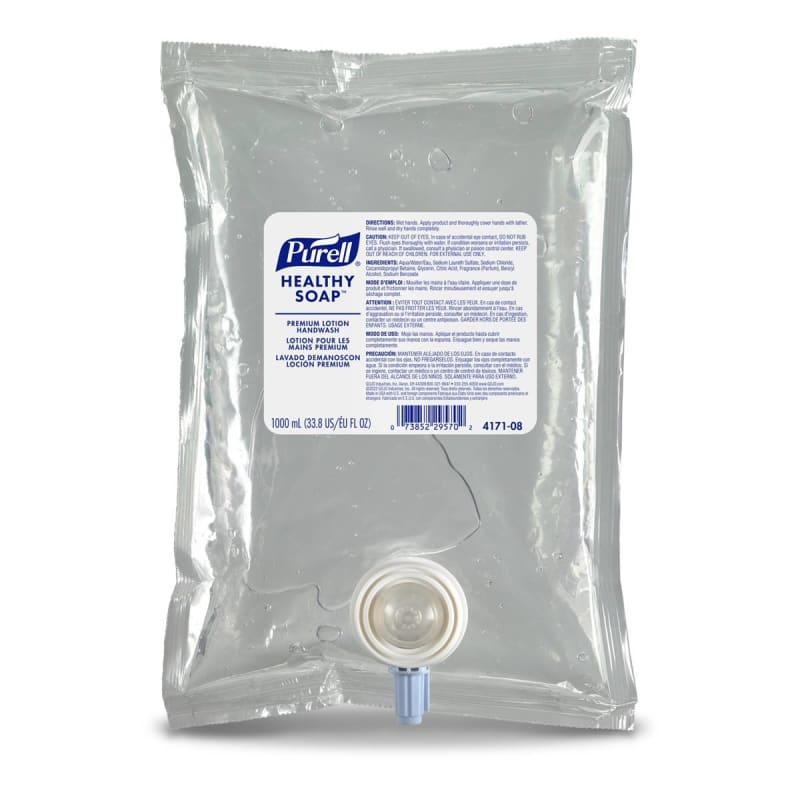 GOJO PurellÂ® Healthy Soapâ„¢ Dispenser Refill Bag for use w/ CS2 Healthy Soap Dispenser
