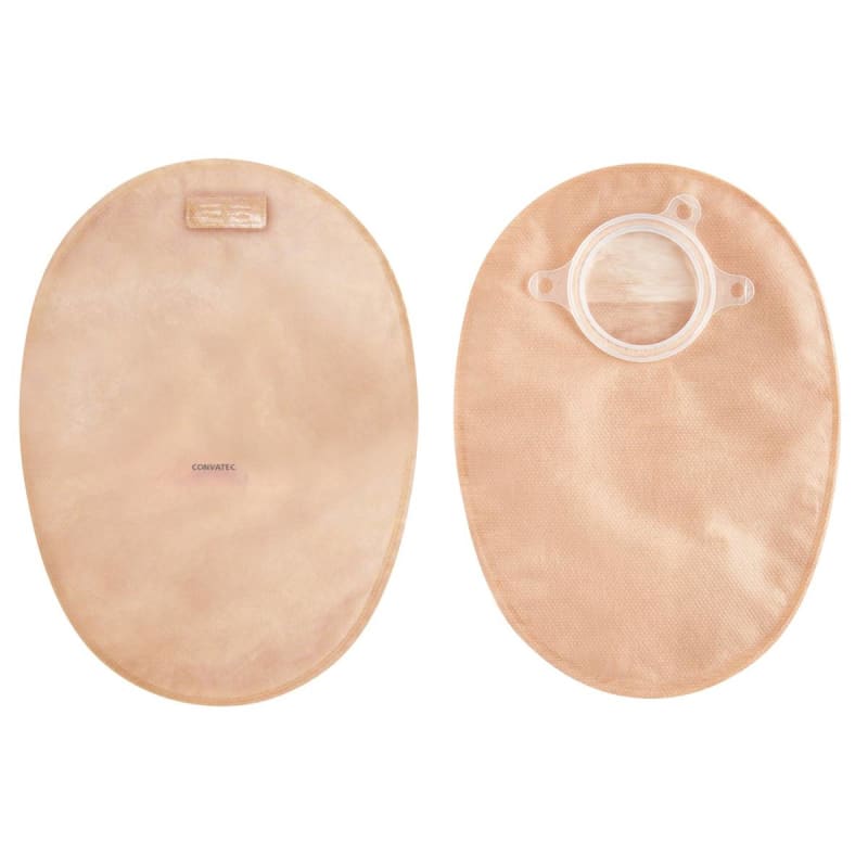 ConvaTec NaturaÂ®+ Two-Piece Closed End Opaque Ostomy Pouch, Pre-cut to Fit 57mm Stomas