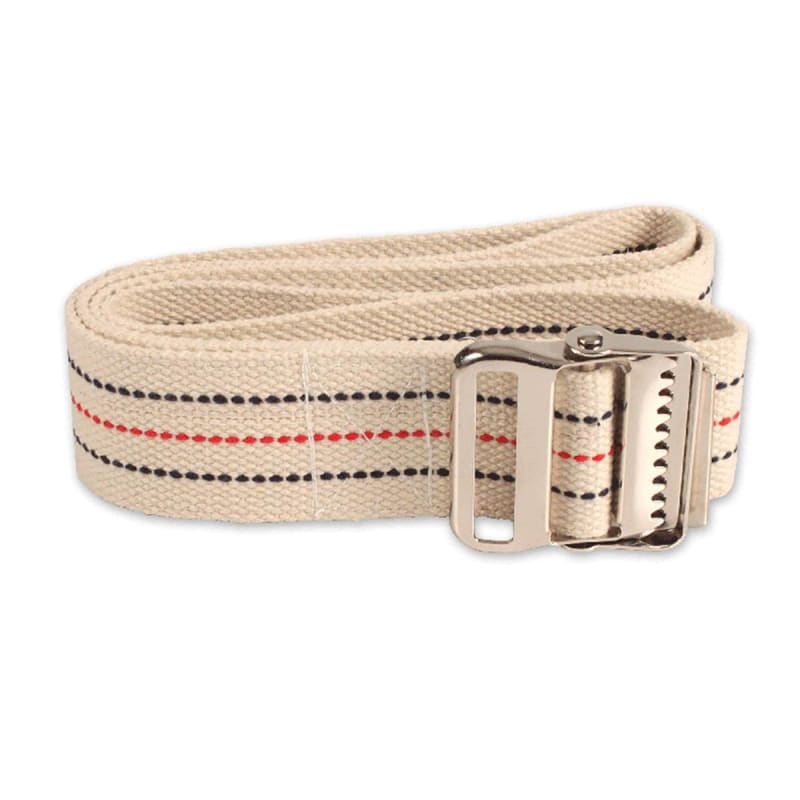 dynarex® Pinstripe Gait Belt with Metal Buckle, 60-Inch Length dynarex® Pinstripe Gait Belt with Metal Buckle, 60-Inch Length