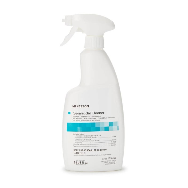 Cone Instruments Surface Disinfectant Cleaner CT and MRI Contrast Cleaner Alcohol Based Trigger Spray Liquid 16 oz. Bottle Scented NonSterile