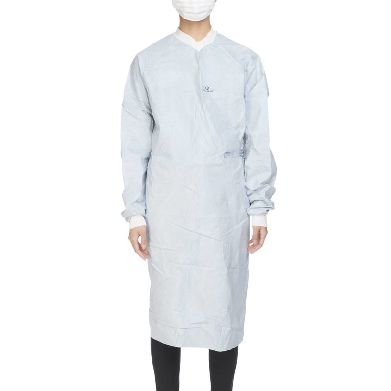 O&M Halyard Inc Aero Chrome Surgical Gown with Towel, Medium