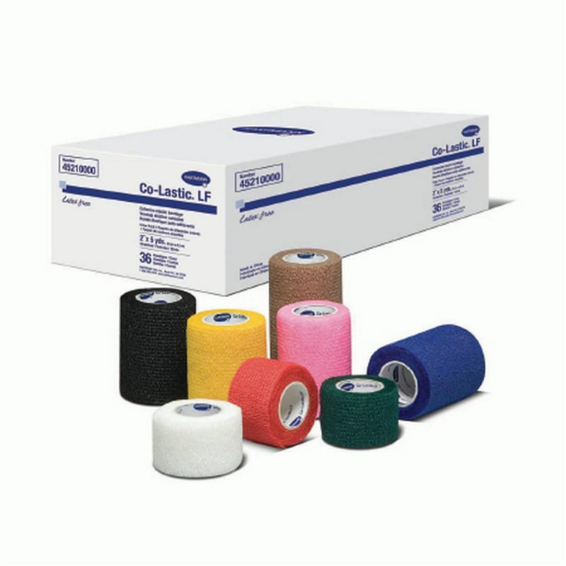 Hartmann Co-Lastic® Self-adherent Closure Cohesive Bandage, 2 Inch x 5 Yard Hartmann Co-Lastic® Self-adherent Closure Cohesive Bandage, 2 Inch x 5 Yard