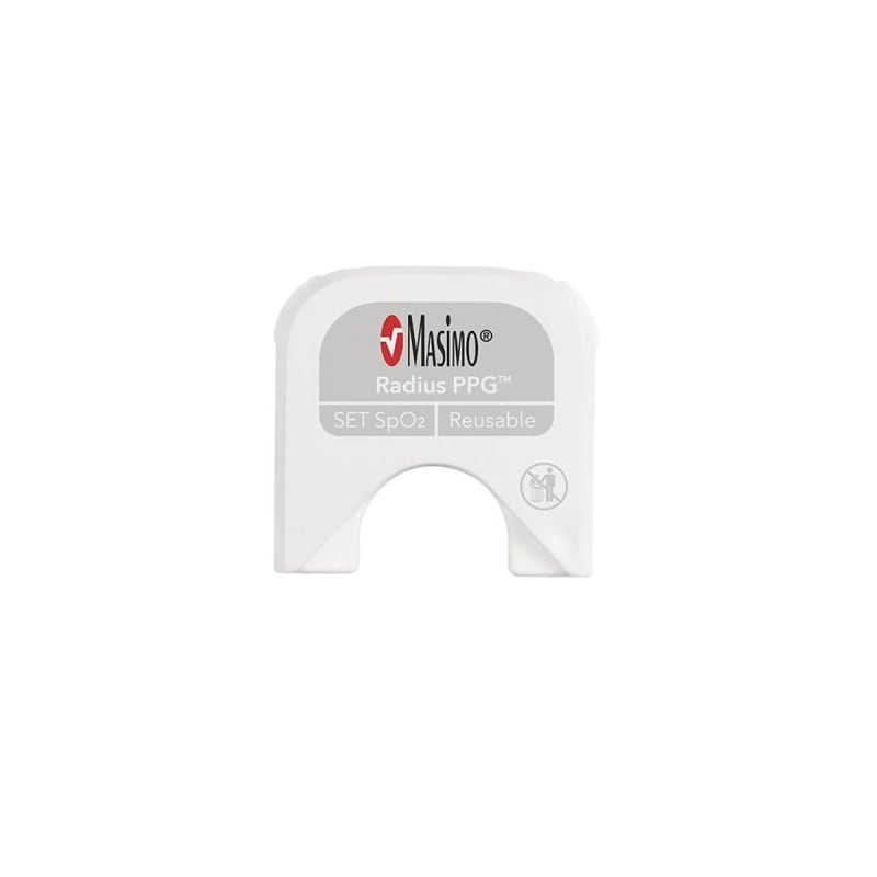 Masimo Corp Reusable Chip Radius PPGâ„¢ For use with devices containing Masimo technology MX Version 7.14.8.x. or higher