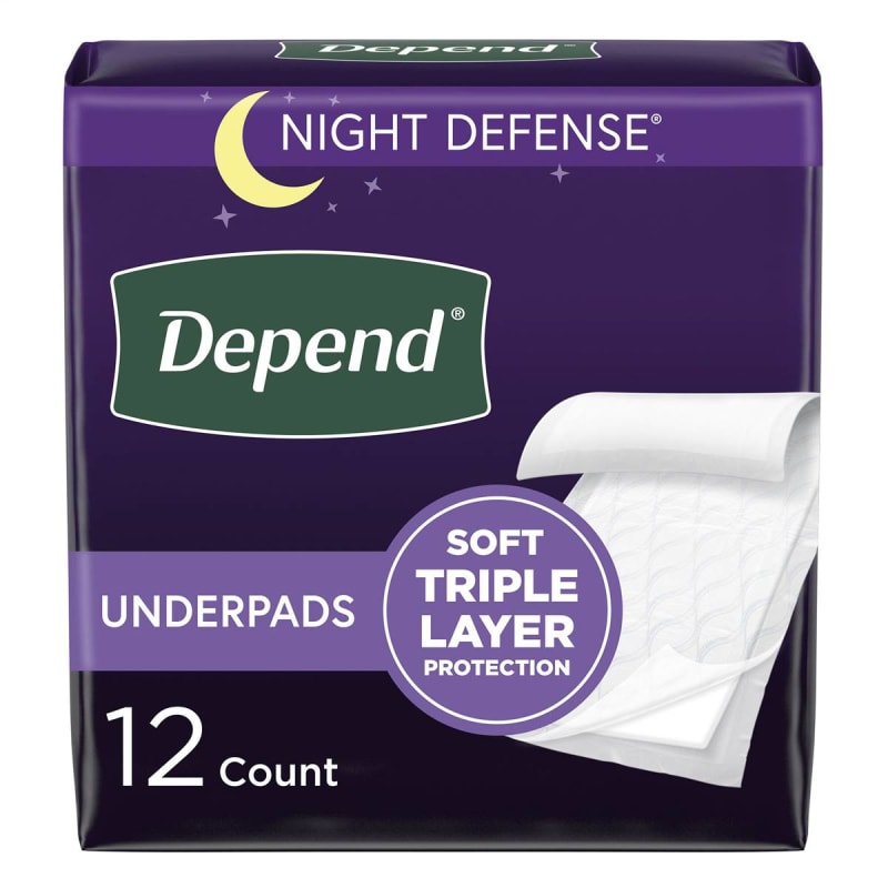 Kimberly Clark DependÂ® Bed Protectors Thicker and Super Absorbent Underpad