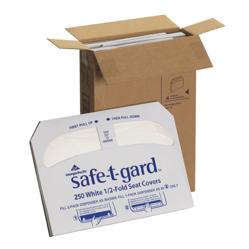 Georgia-Pacific Consumer Products LP Safe-T-Gard® Toilet Seat Cover Georgia-Pacific Consumer Products LP Safe-T-Gard® Toilet Seat Cover