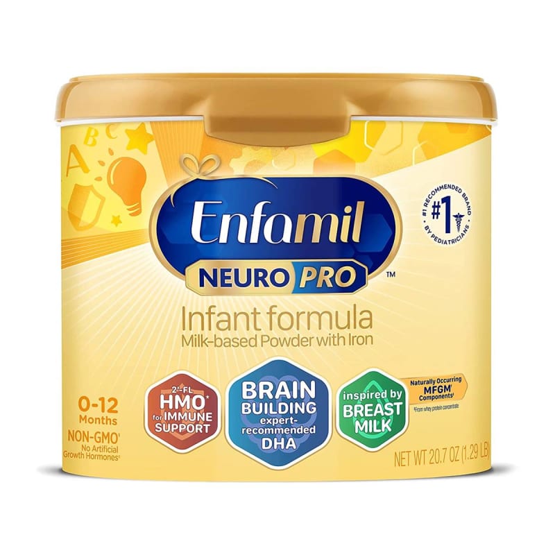 Mead Johnson Enfamil NeuroProâ„¢ Infant Formula Milk-Based Powder with Iron, 20.7-oz. canister