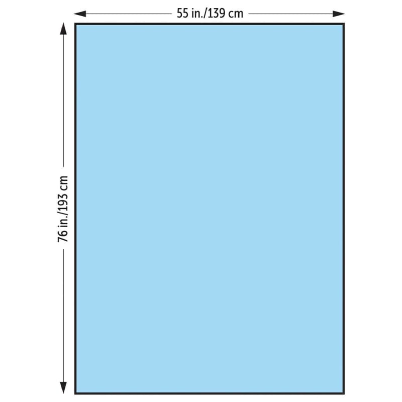 O&M Halyard Inc Halyard Sterile Large Drape, 55 x 76 Inch