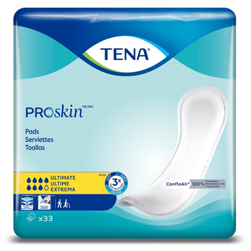 Essity HMS North America Inc TenaÂ® ProSkinâ„¢ Ultimate Incontinence Pads