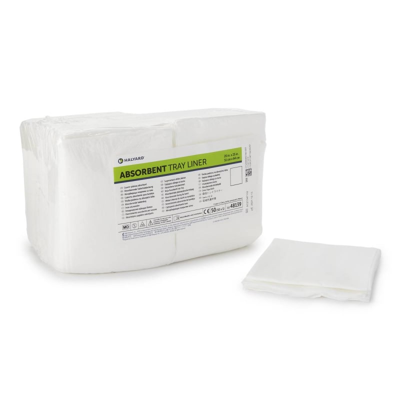 O&M Halyard Inc Sterilization Tray Liner Towel, 20 x 25 Inch O&M Halyard Inc Sterilization Tray Liner Towel, 20 x 25 Inch