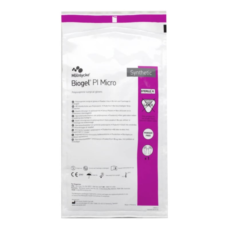 Molnlycke Biogel® PI Micro Polyisoprene Surgical Glove, Size 6, Straw Molnlycke Biogel® PI Micro Polyisoprene Surgical Glove, Size 6, Straw