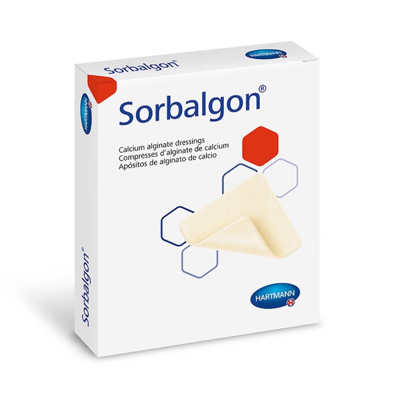Hartmann Alginate Dressing SorbalgonÂ® Calcium Alginate / Polysorbate 4 X 8 Inch Rectangle