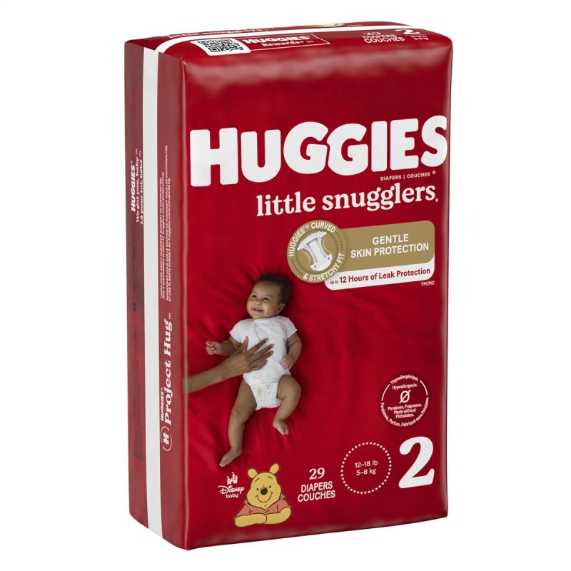 Kimberly Clark Huggies® Little Snugglers Diaper, Size 2 Kimberly Clark Huggies® Little Snugglers Diaper, Size 2