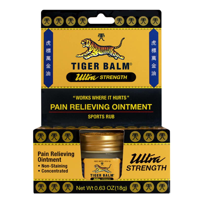 Prince of Peace Enterprises Tiger BalmÂ® Ultra Strength Camphor / Menthol Topical Pain Relief