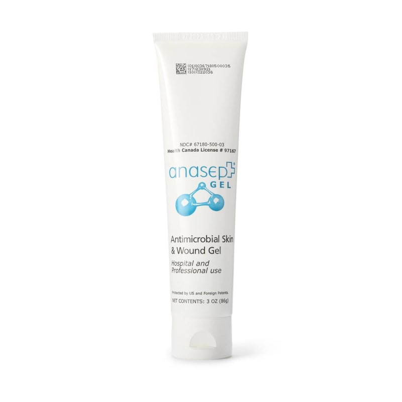 Bravida Medical Anasept® Antimicrobial Wound Gel, 3-ounce Tube Bravida Medical Anasept® Antimicrobial Wound Gel, 3-ounce Tube