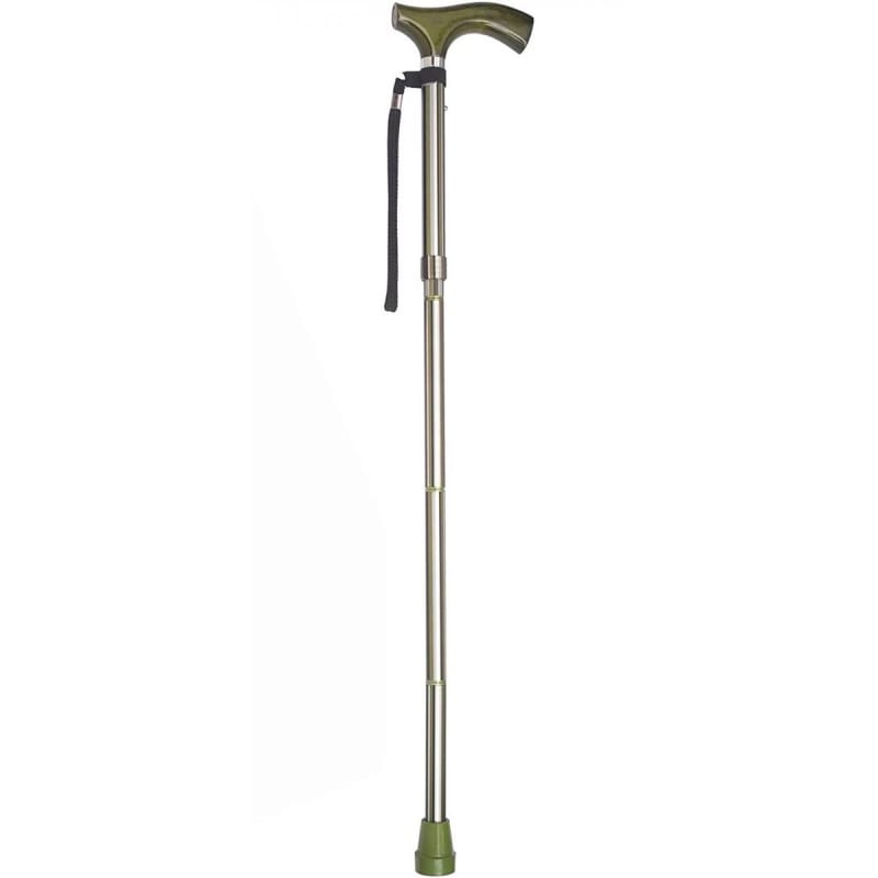 Mabis Healthcare Switch SticksÂ® Folding Cane, Huntington Print, 32 to 37 Inch Height