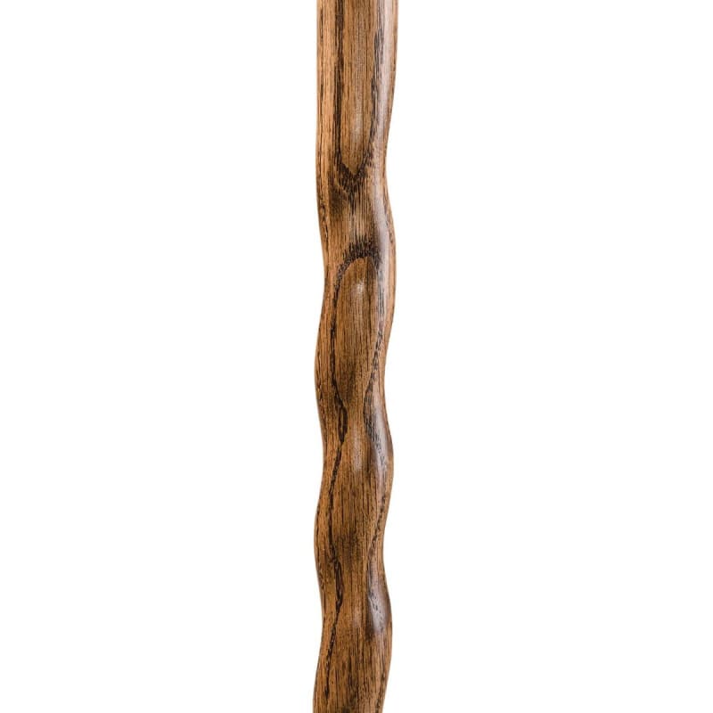 Mabis Healthcare Brazosâ„¢ Twisted Oak Cane with T-Handle, 37-Inch Height, Brown