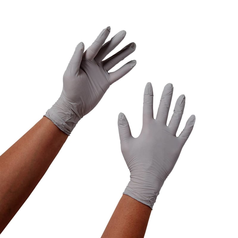 O&M Halyard Inc Sterling® Nitrile Exam Glove, Medium, Gray O&M Halyard Inc Sterling® Nitrile Exam Glove, Medium, Gray