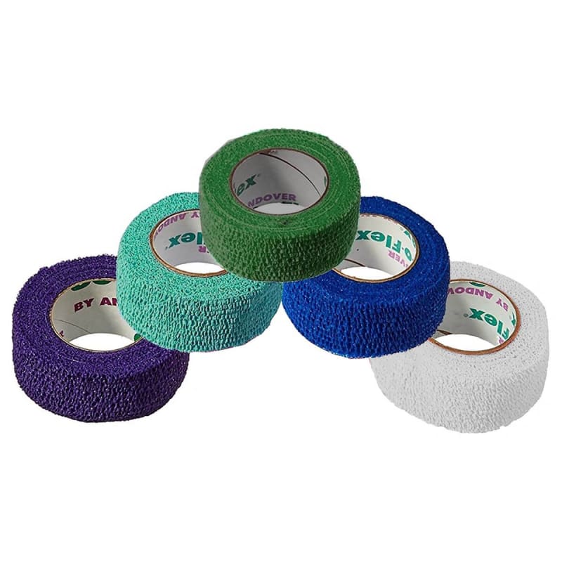 Andover Healthcare Inc CoFlex® NL Self-adherent Closure Cohesive Bandage, 1 Inch x 5 Yard Andover Healthcare Inc CoFlex® NL Self-adherent Closure Cohesive Bandage, 1 Inch x 5 Yard
