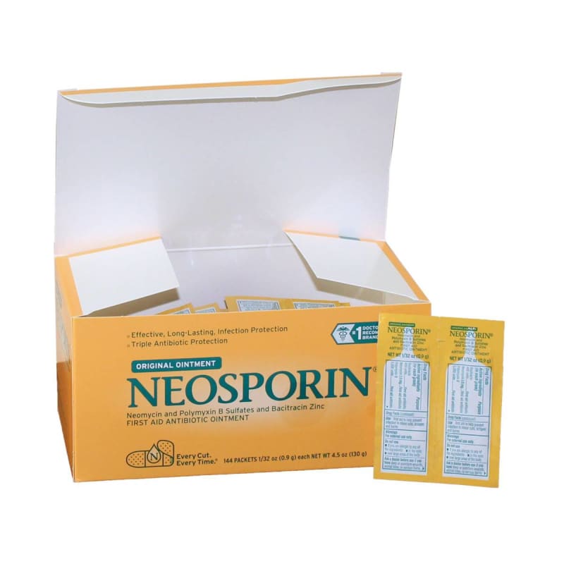 Kenvue Brands LLC NeosporinÂ® Bacitracin / Neomycin / Polymyxin B First Aid Antibiotic