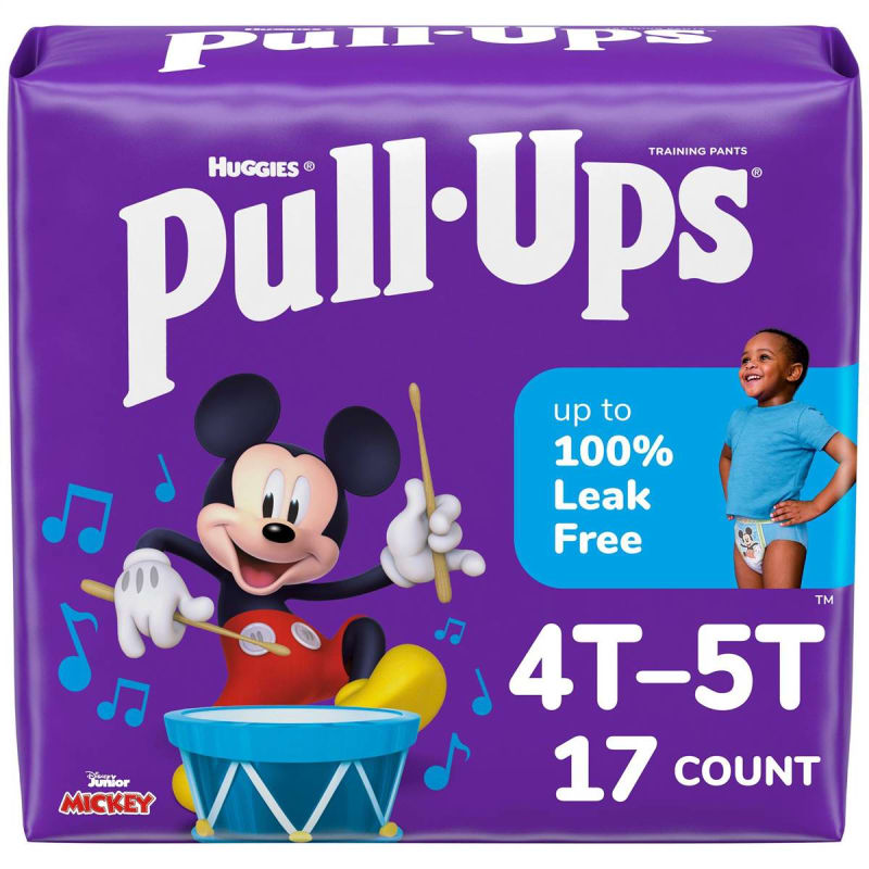 Kimberly Clark Huggies Pull-UpsÂ® Learning DesignsÂ® for Boys Training Pants, 4T to 5T