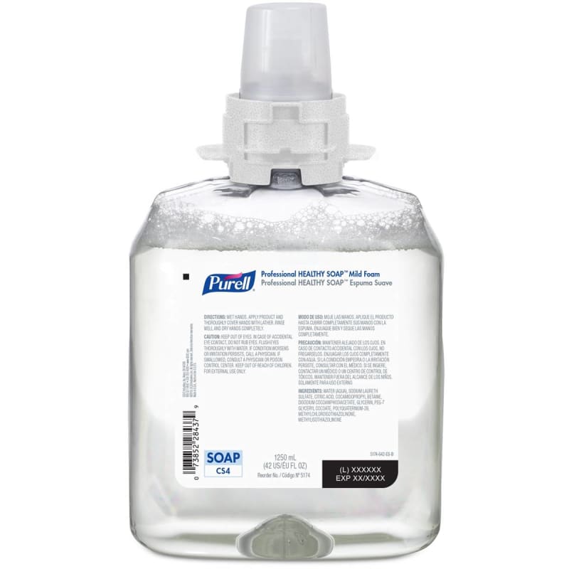 GOJO PurellÂ® Healthy SoapÂ® Dispenser Refill Bottle, 1,400 mL