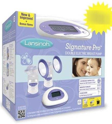 Emerson Healthcare LansinohÂ® Signature Proâ„¢ Double Electric Breast Pump Kit