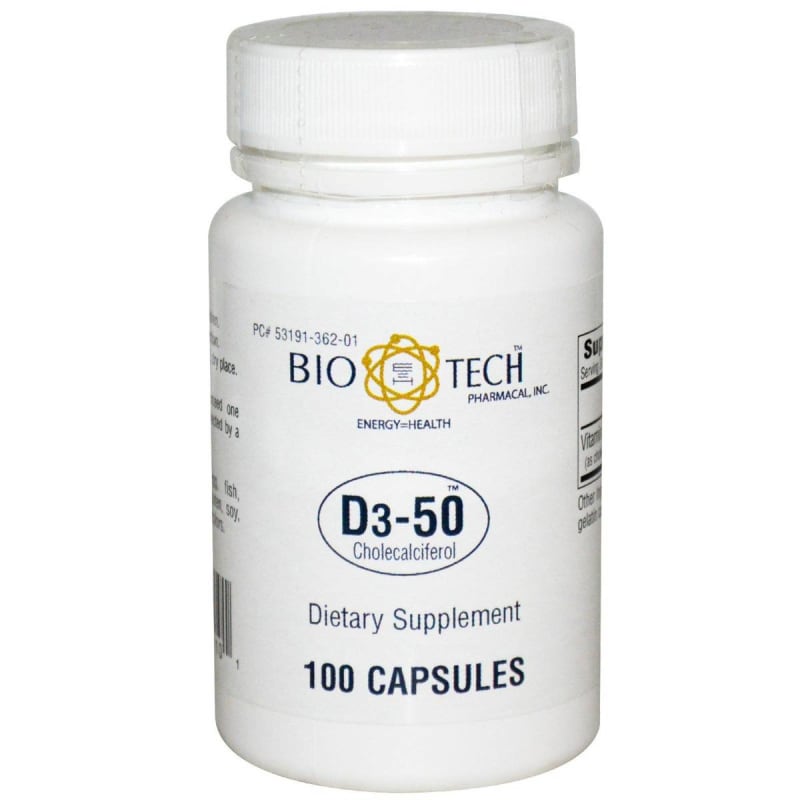 Bio Tech Pharmacal Bio Techâ„¢ Vitamin D3-50 Supplement