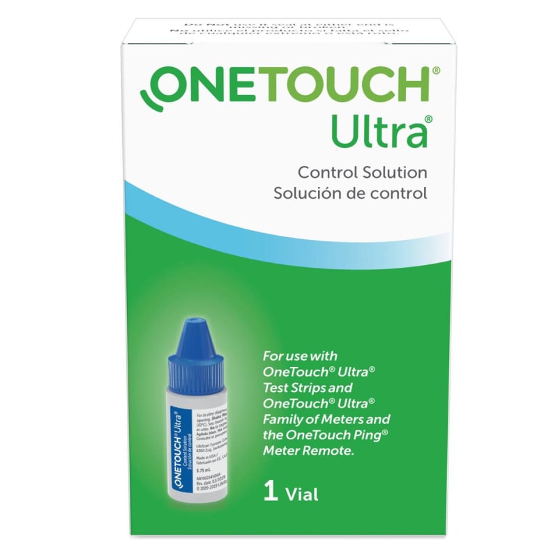 LifeScan Blood Glucose Control Solution One TouchÂ® Ultra