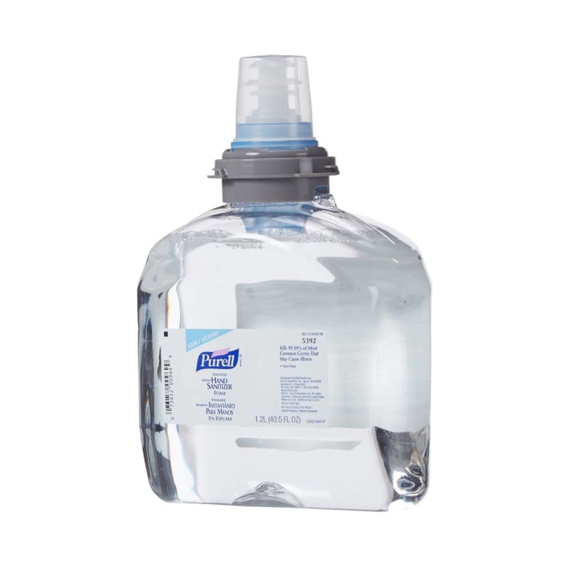 GOJO PurellÂ® Advanced Foaming Hand Sanitizer, 1,200 mL Dispenser Refill Bottle