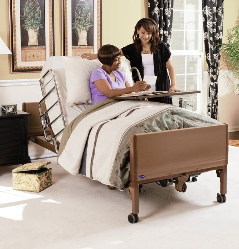 Invacare Full Electric Home Care Bed Package