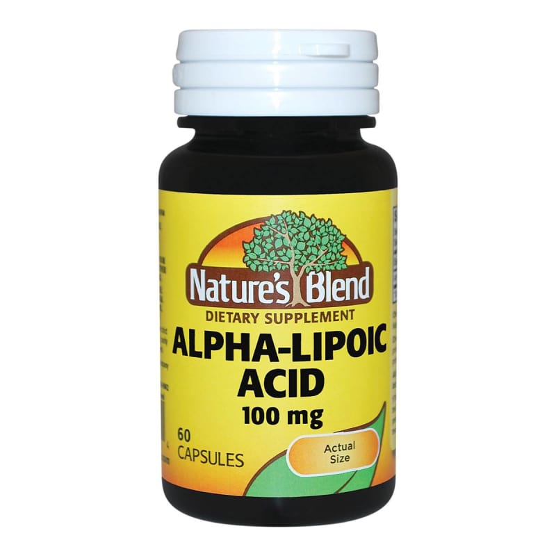 National Vitamin Company Nature's Blend Alpha Lipoic Acid Dietary Supplement