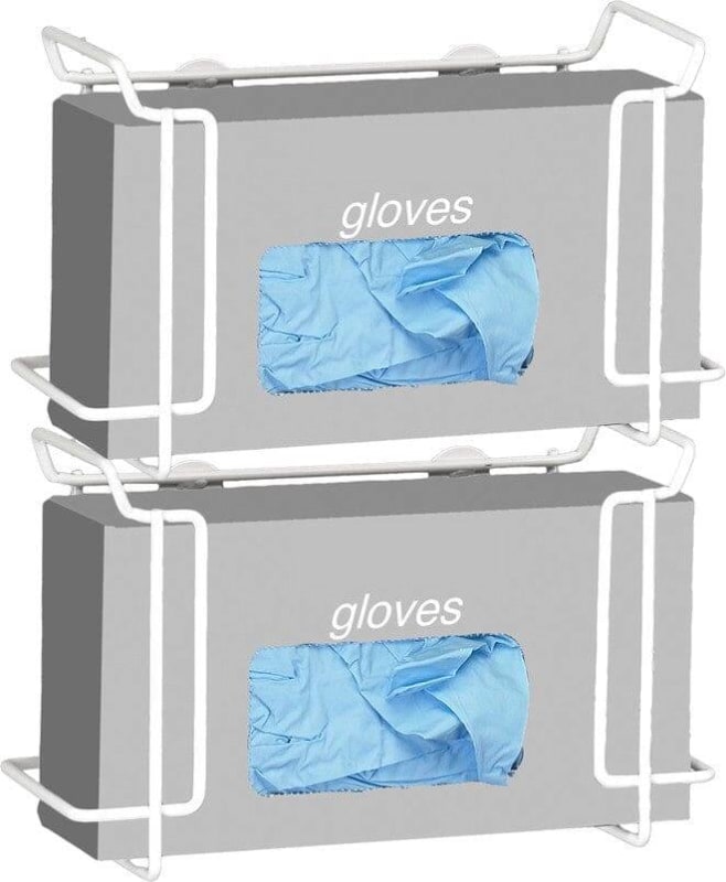 R&B Wire Double Wire Glove Box Dispenser R&B Wire Double Wire Glove Box Dispenser