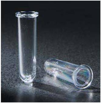 Globe Scientific SysmexÂ® Reaction Tube, 10 x 30 mm, 0.8 mL Volume