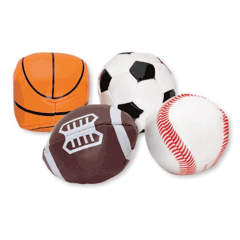 Medibadge Toys Kids Love StickersÂ® 24 per Pack Soft Sport Balls 2 Inch Diameter