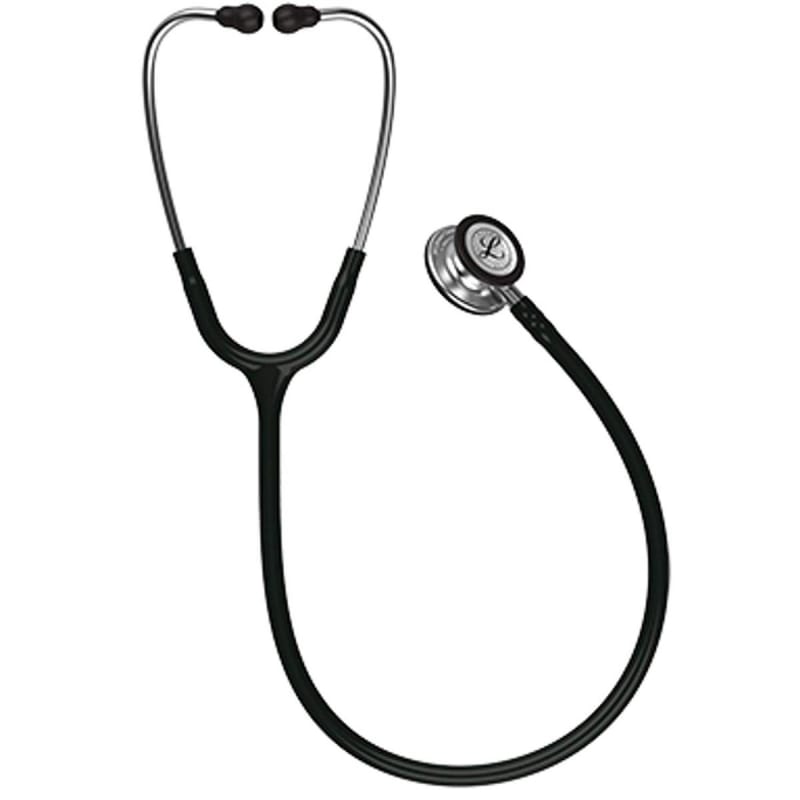 Solventum Corporation 3M Littmann Classic III Monitoring Stethoscope, Black, 27 Inch, Single Lumen Tube Solventum Corporation 3M Littmann Classic III Monitoring Stethoscope, Black, 27 Inch, Single Lumen Tube