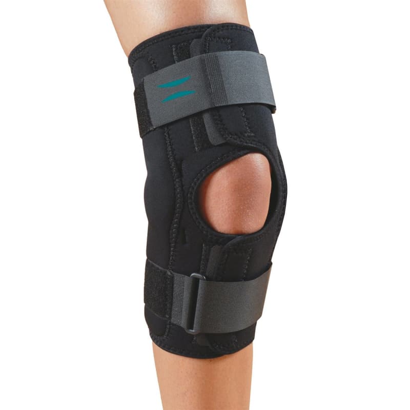 Hely & Weber Knee Brace Knappâ„¢ Medium D-Ring / Hook and Loop Strap Closure 14 to 16 Inch Knee Circumference 12 Inch Length Left or Right Knee