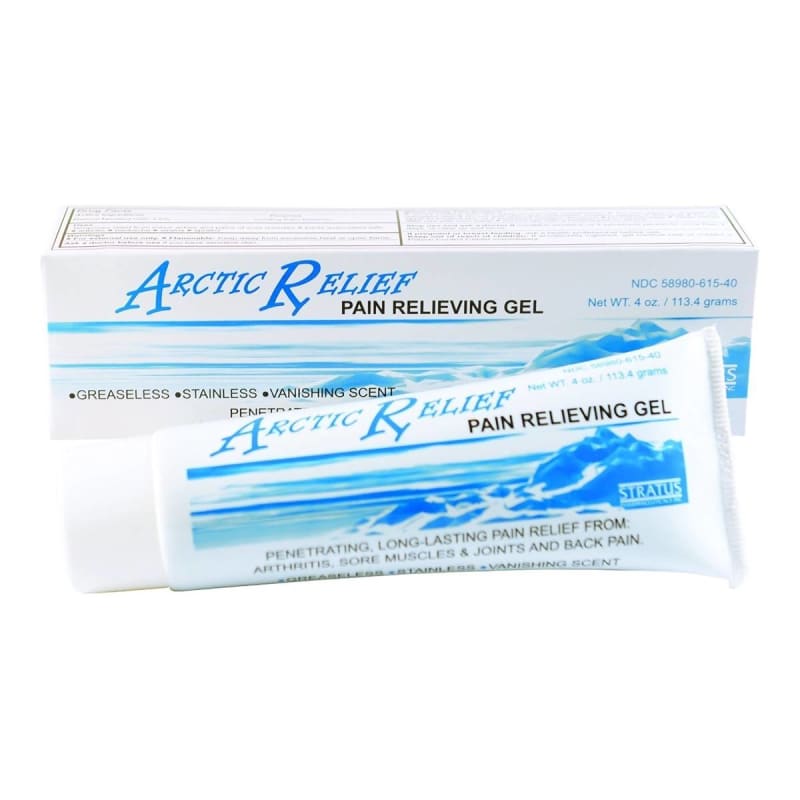 Stratus Pharmaceutical Arctic ReliefÂ® Pain Relieving Gel, 4-ounce Tube