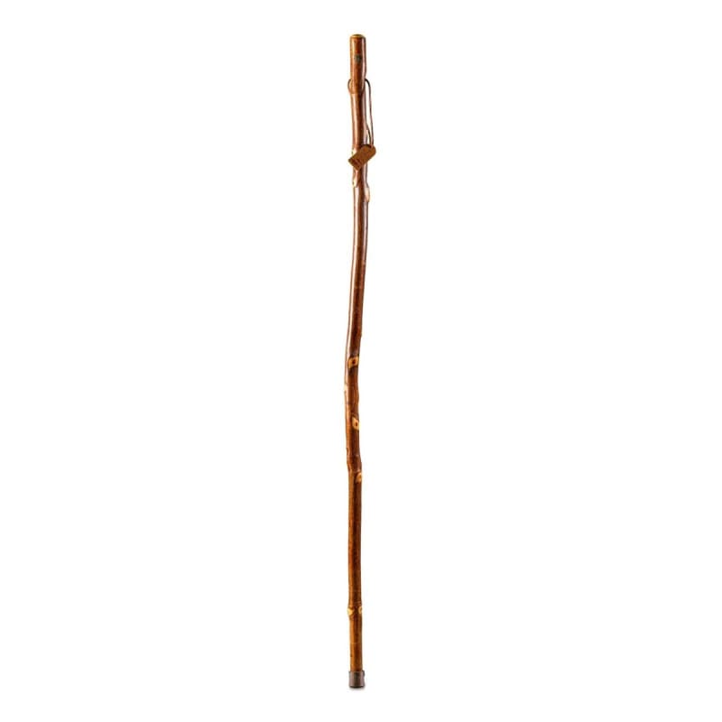 Mabis Healthcare Brazosâ„¢ Hawthorn Rustic Walking Stick, 58-Inch Height