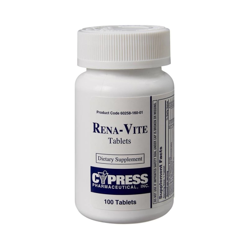 Cypress Pharmaceutical Rena-Vite Multivitamin Supplement