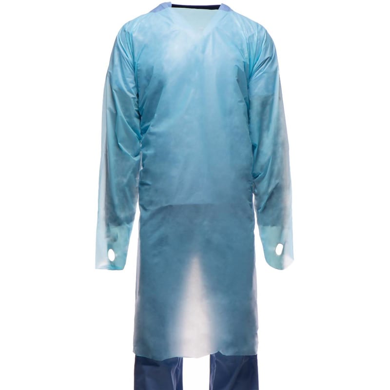 Tronex International Inc Protective Procedure Gown X-Large Blue NonSterile Not Rated Disposable Tronex International Inc Protective Procedure Gown X-Large Blue NonSterile Not Rated Disposable