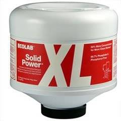 Ecolab Solid PowerÂ® XL with GlassGuardâ„¢ Dish Detergent