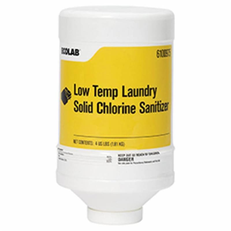 EcolabÂ® Low-Temp Laundry Solid Chlorine Sanitizer