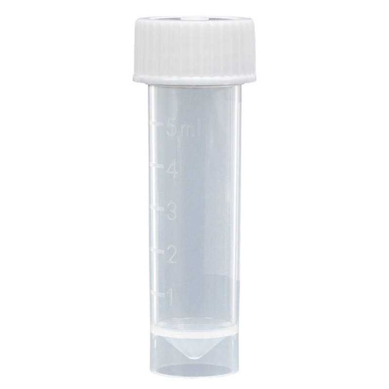 Globe Scientific Globe Scientific Storage and/or Transport Tube, 5 mL, 16 x 56 mm