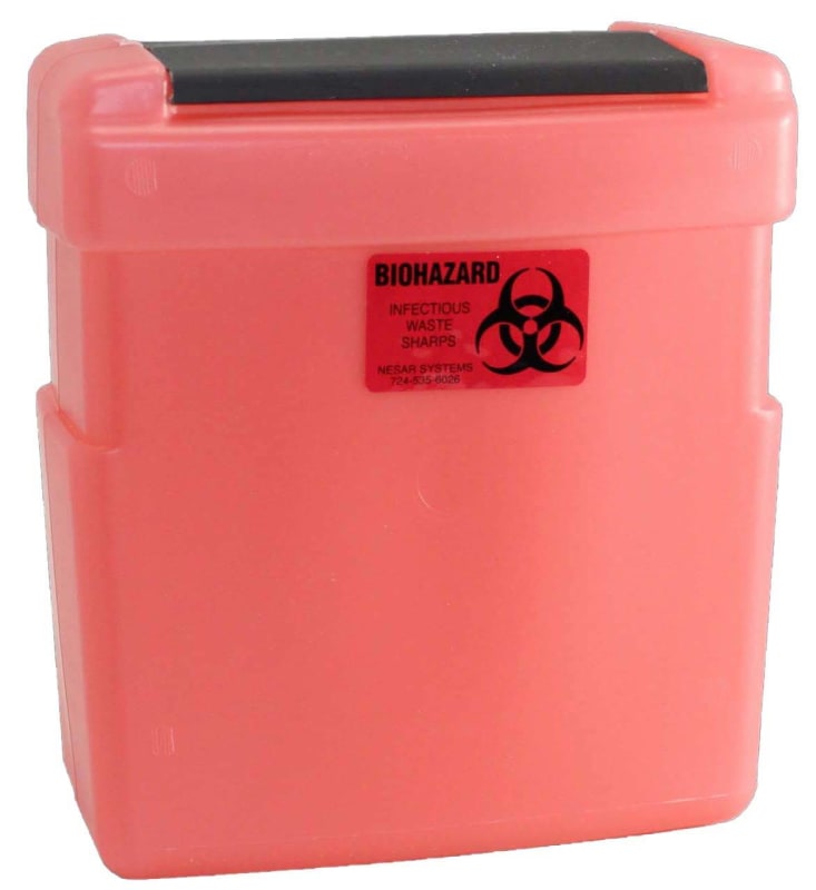 Pinestar Technology Red Plastic Liner PTIÂ® 8-1/2 L X 4 D X 9 H Inch For Lead Lined Cabinets 88-N4C, 88-14 and 610-1PH