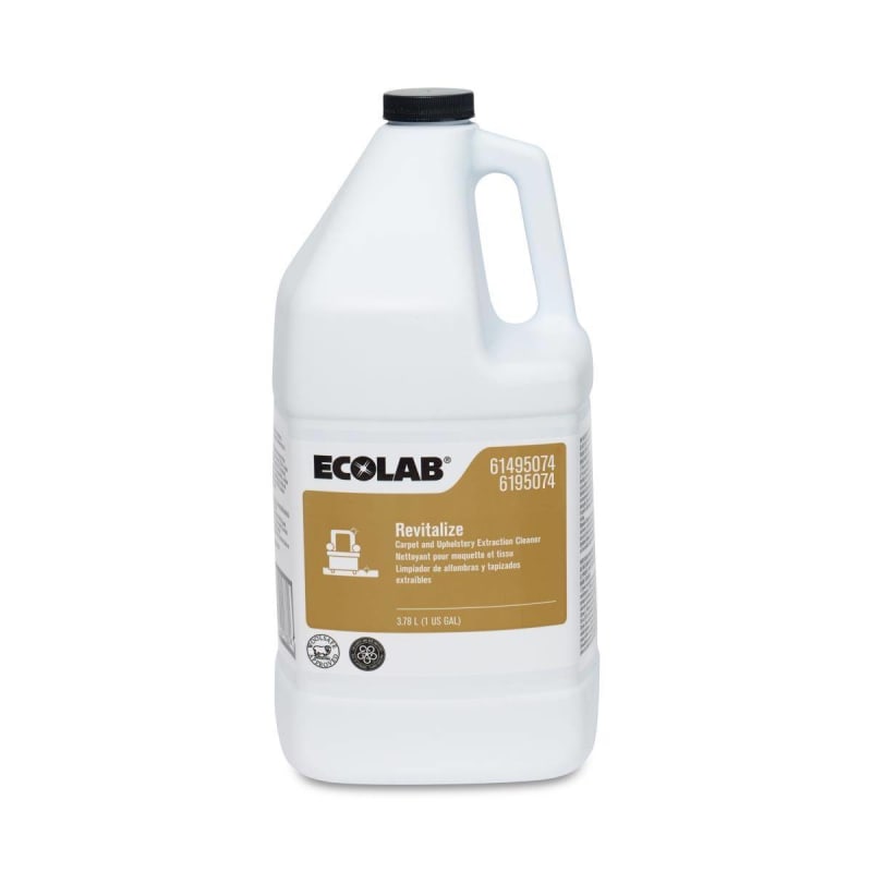 Ecolab Carpet Cleaner Revitalizeâ„¢ Liquid 1 gal. Jug Mild Scent