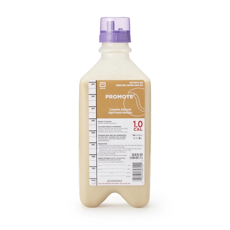 Abbott Nutrition Promoteâ„¢ Complete, Balanced High Protein Nutrition for Enteral Feeding, 33.8-oz. Abbott Nutrition Promoteâ„¢ Complete, Balanced High Protein Nutrition for Enteral Feeding, 33.8-oz.